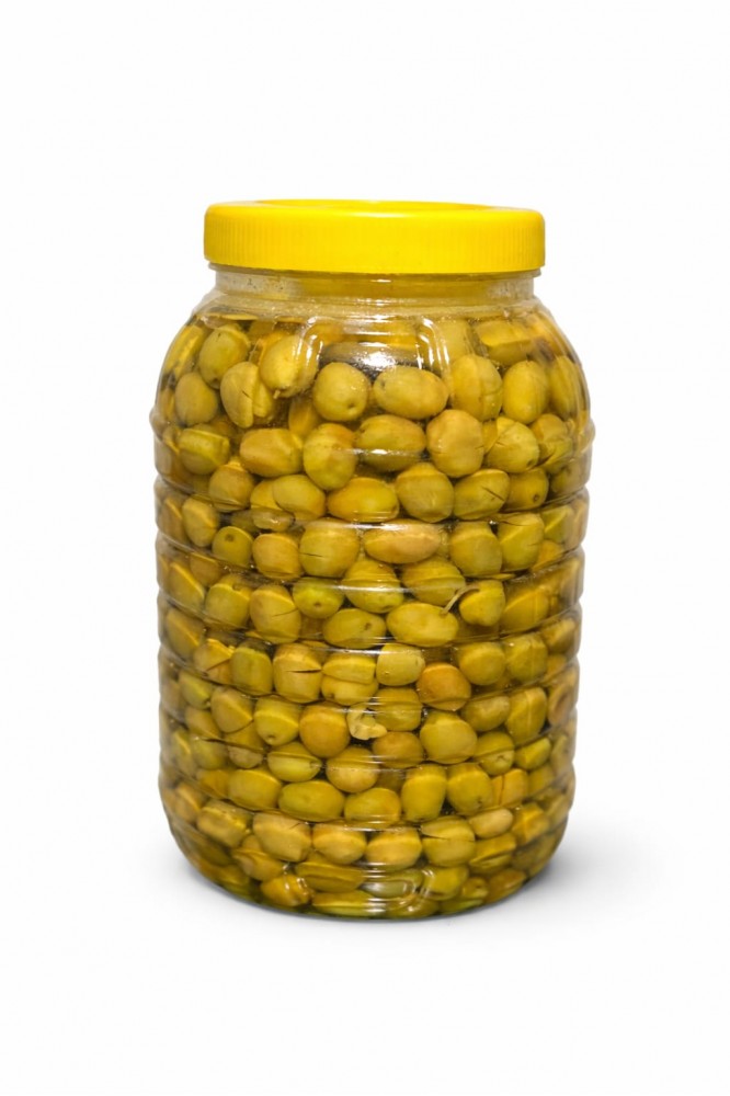 Yeşil Kırma Zeytin 3 lük Pet Şişe