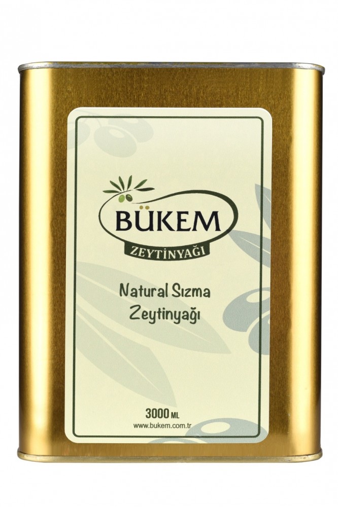 Bukem 3 Lt  Natural Sızma Zeytinyağı