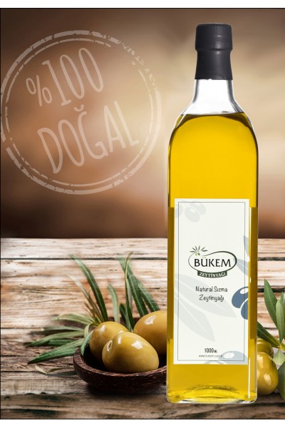 Bukem Natural Sızma Zeytin Yağı