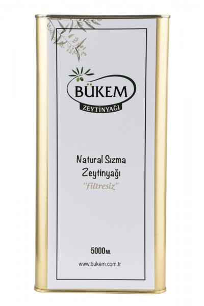 Bukem 5 Lt  Natural Sızma Zeytinyağı