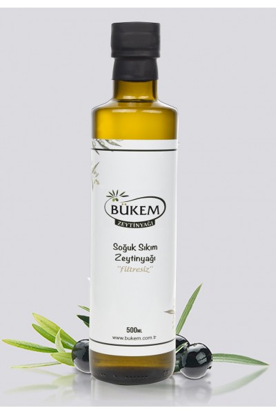 Bukem Soğuk Sıkım Zeytin Yağı