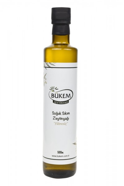 Bukem 500ML Soğuk Sıkım Zeytinyağı